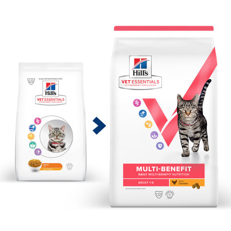 Vetessentials Feline Adult Multi Benefit Poulet Vetessentials Feline Adult Multi Benefit Poulet