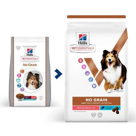 Canine Multi-Benefit No Grain Adult Medium with Tuna & Potato