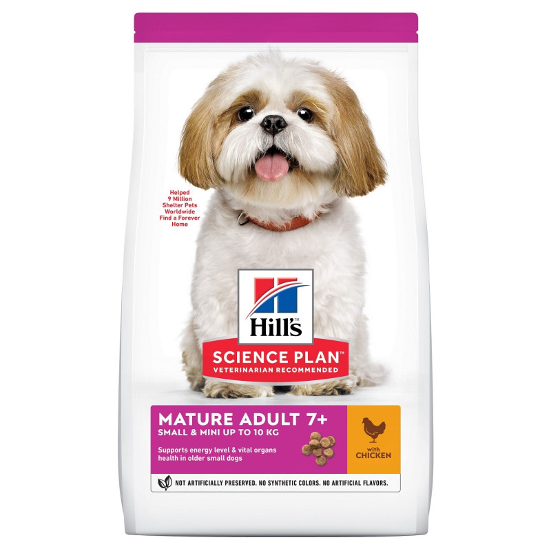 Hondenvoer Mature Small & Mini Kip